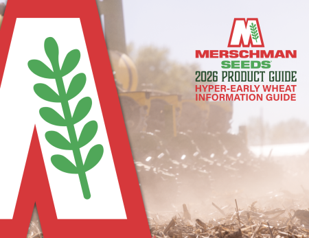 Cover Photo for Merschman Seeds 2026 Hyper-Early Wheat Information Guide