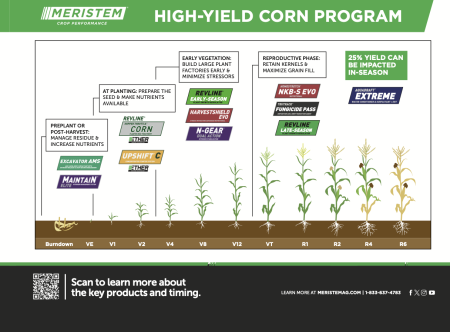 Cover Photo for Meristem Crop Performance® for Corn Information